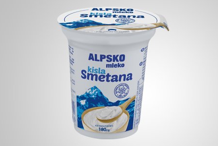 Сметана упаковка