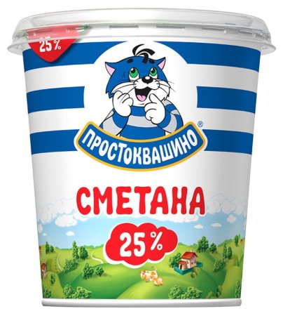 Сметана Простоквашино 20 315г