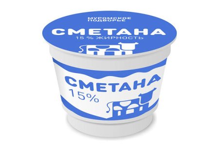 Сметана значок