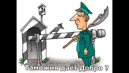 Таможенник карикатура