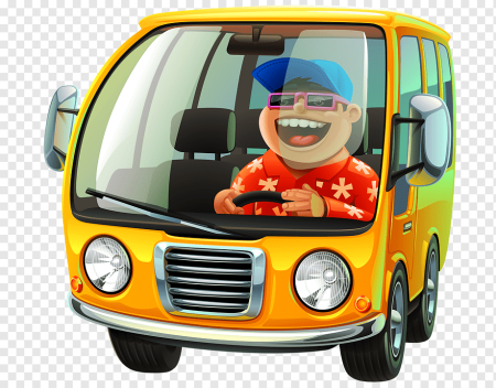 Шофер мультяшный