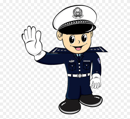 Мультяшный милиционер