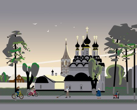 Суздаль вектор