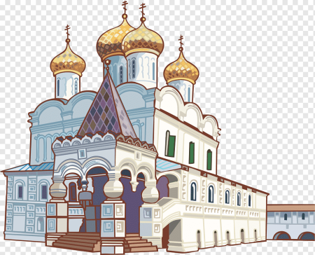 Монастырь без фона