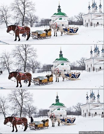 Суздаль зимой с детьми