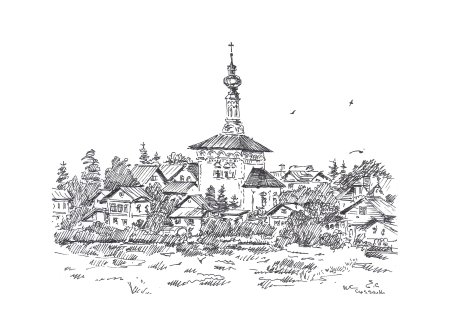 Суздаль зарисовки