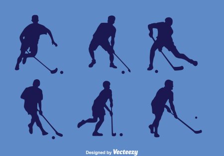 Floorball силуэт