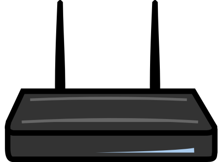 Wi-Fi роутер вектор