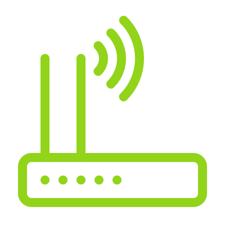 Роутер -вай фай -WIFI пиктограмма