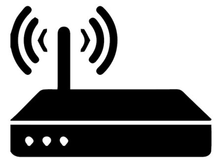 Роутер -вай фай -WIFI пиктограмма