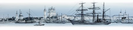 Архангельск рисунок