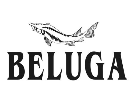 Водка Белуга этикетка