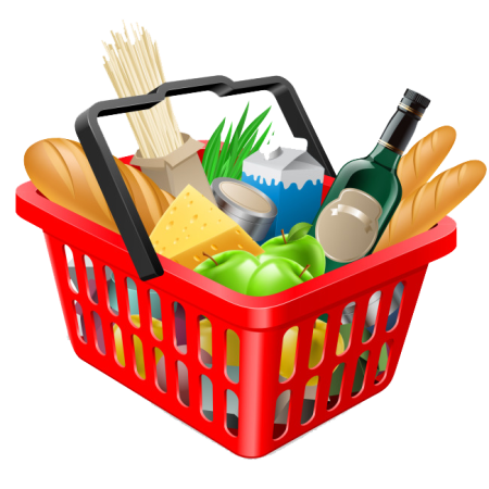 Корзинка с продуктами