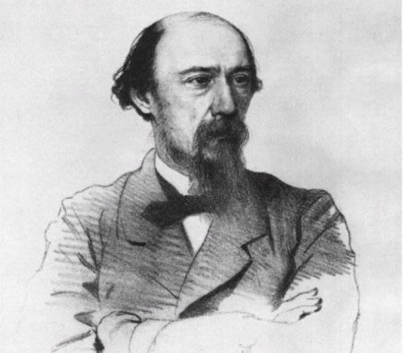 Портрет н.а.Некрасова 1877г