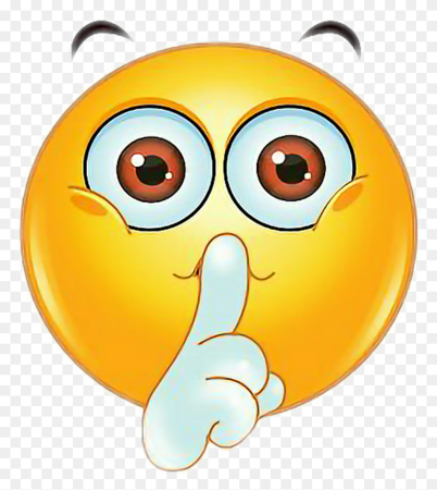 Смайлик тишина