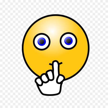 Emoji тихо