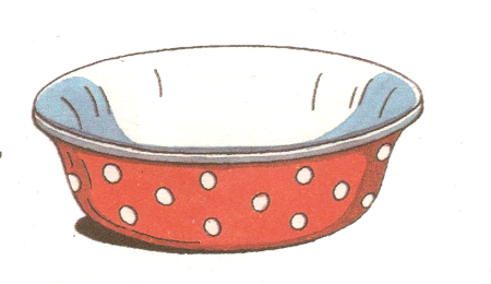 Миска мультяшная