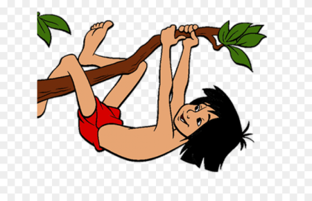 Mowgli на белом фоне