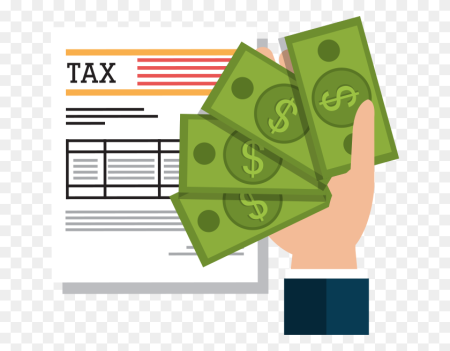 Tax на прозрачном фоне