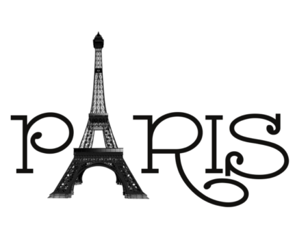Paris надпись красивая