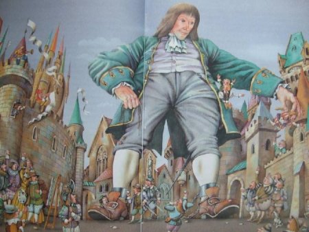 Гулливер Джонатан Свифт иллюстрации