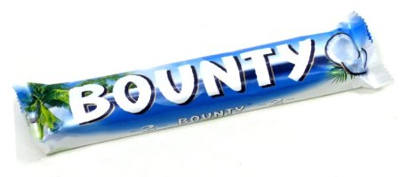 Шоколадный батончик Bounty 55 гр