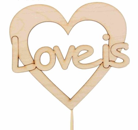Топпер Love вектор