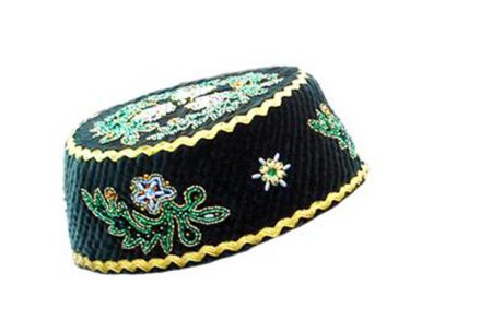 Тюбетейка Татарская белая