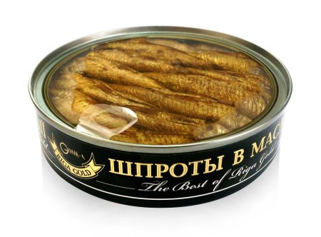 Шпроты в банке