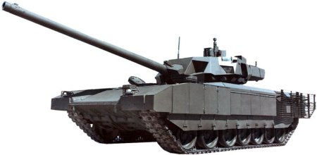 Танк т 14 Армата на белом фоне