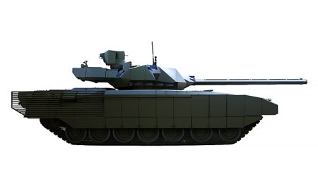 Танк т-14 Армата сбоку