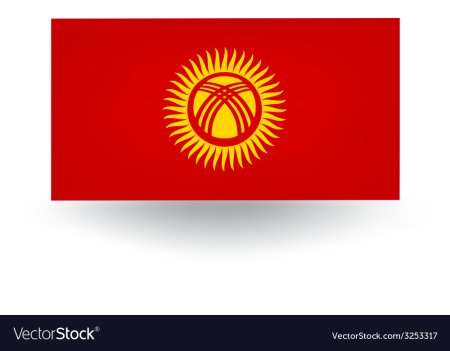 Новый флаг Киргизии