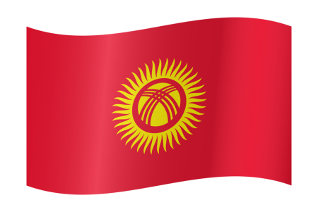 Флаг Кыргызстана Gyu