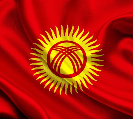 Флаг Киргизии
