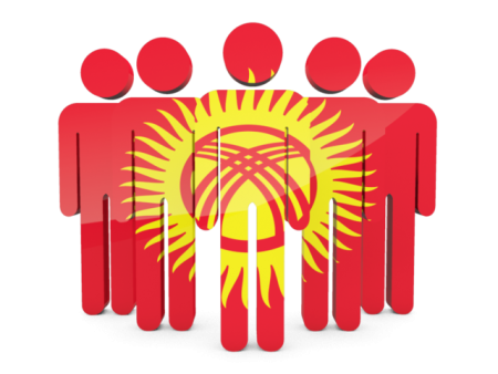 Флаг Кыргызстана Тундук