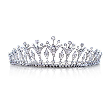 Silver Tiara Crown