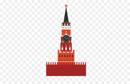 Куранты Спасская башня вектор