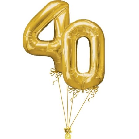 Красивые цифры 40 лет