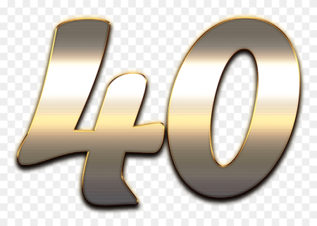 40 Надпись