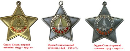 Орден с тремя солдатами