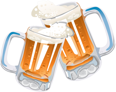 Две кружки пива