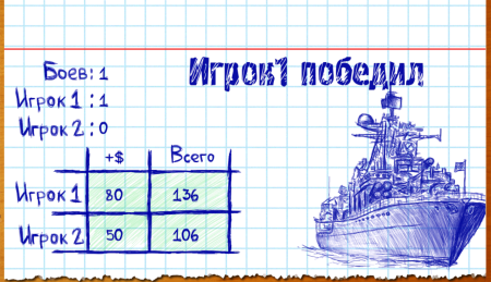 Корабли в морском бое