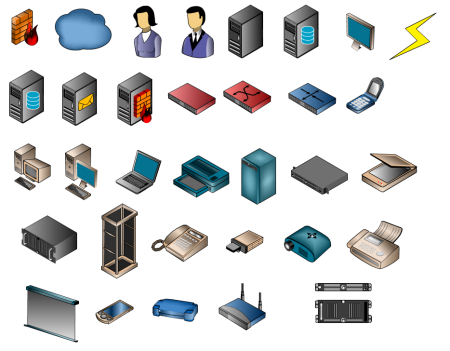 Сеть Stencil Visio