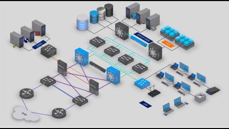 Шкаф серверный Visio 3d