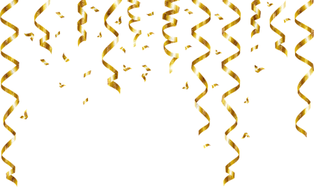 Золотое конфетти