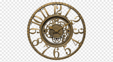 Часы Banjo Clock Gear Wall Antique