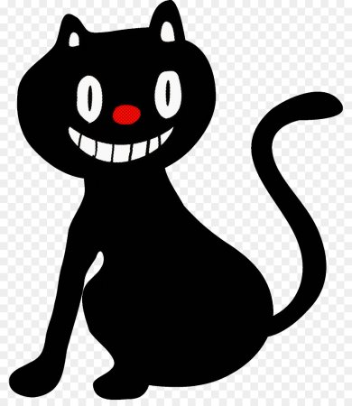Черная кошка из мультика