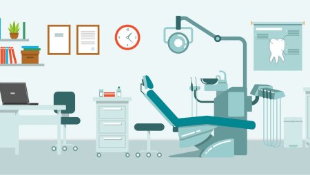 Кабинет стоматологии вектор