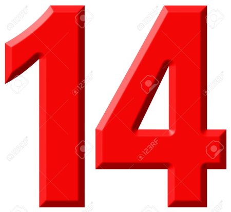 14 Лет цифра