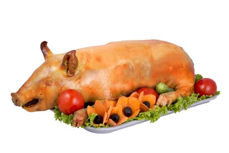 Молочный поросенок блюдо